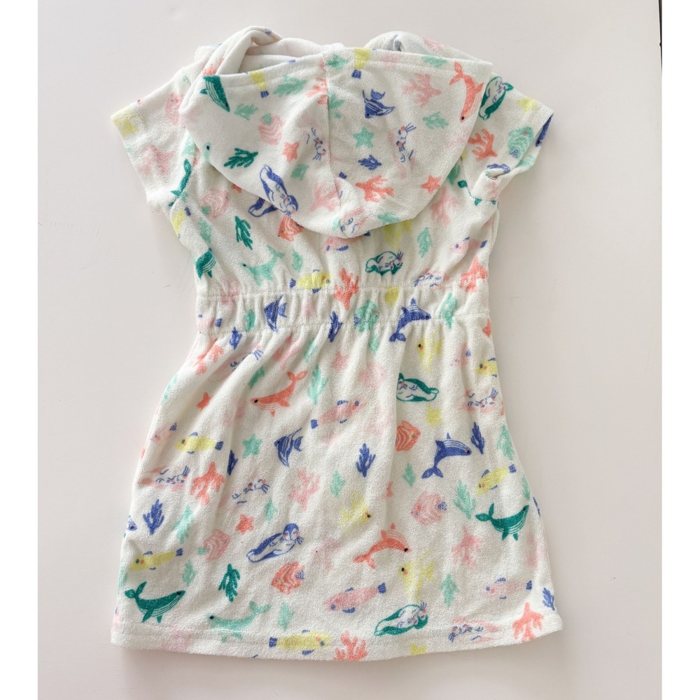 Eddie Bauer Baby Swim Set 24M‎ – Cute Seals & Whales – Robe & Swimsuit